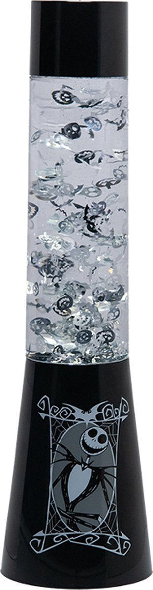 Paladone Nightmare Before Christmas Flow-Lampe 33 cm – offiziell lizenzierte Disney-Stimmungslampe, Halloween-Sammlerstück mit schwebenden Foliendekorationen –