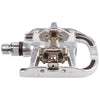 M-Wave-Kombination Pedale SPD Silber-Set