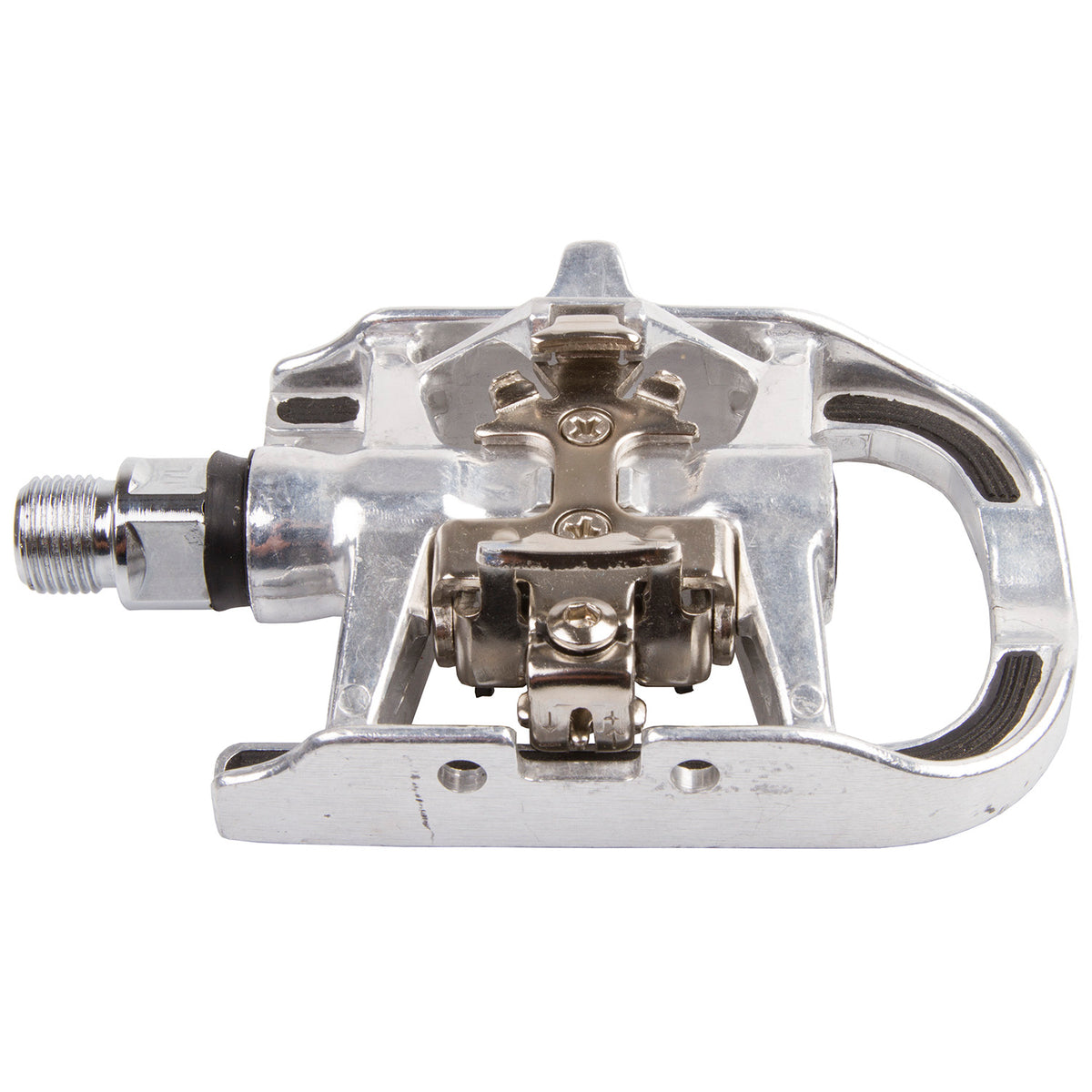 M-Wave-Kombination Pedale SPD Silber-Set