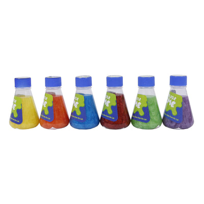 Professor Schleim in der Laborflasche