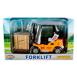 2-spieler Die-Cast-Gabelstapler-LKW mit Licht und Klang, 14 cm - afbeelding 1