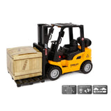 2-spieler Die-Cast-Gabelstapler-LKW mit Licht und Klang, 14 cm - afbeelding 3