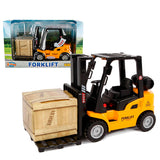 2-spieler Die-Cast-Gabelstapler-LKW mit Licht und Klang, 14 cm - afbeelding 4