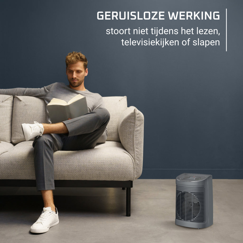 Rowenta Rowenta SO6511 Lüfterheizung 2200W Grau