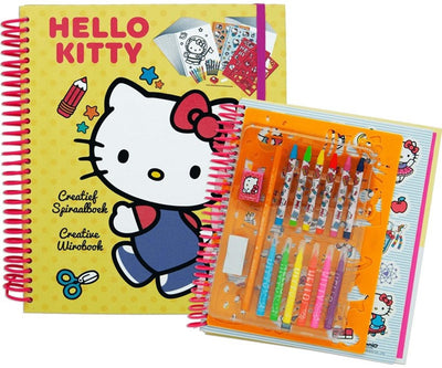 Toi-toys Hello Kitty Bastelbuch mit Aufklebern