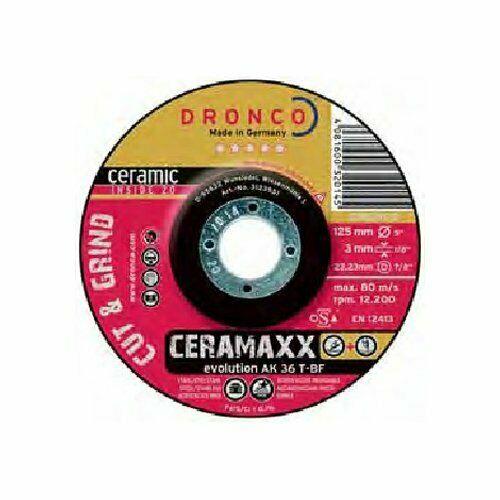 Dronco Schleifscheibe 125x3,0x22 Keramik Evolution (nml) | 10 Stk