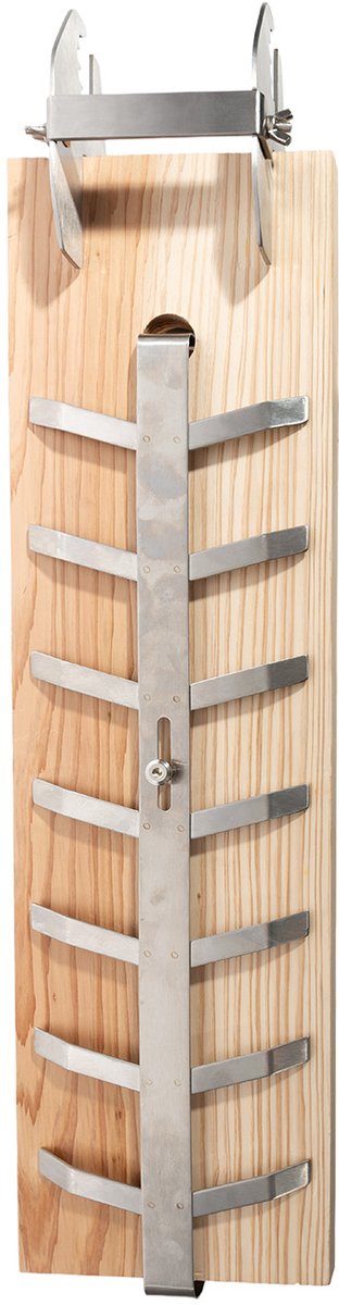 Räucherbrett von Barbecook – Grillzubehör für dezenten Rauchgeschmack auf Grill und Barbecue – 64 x 15,8 x 4 cm