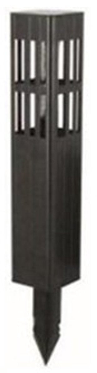 Luxform Solar-Pfostenleuchte 1-teiliges Set | Florida | 20 Lumen | schwarz