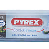 Pyrex Cook Freeze Backform 25 x 20 cm mit Klammerdeckel