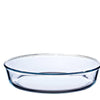Pyrex-Backform, rund, gerader Rand, 25 cm, Glas