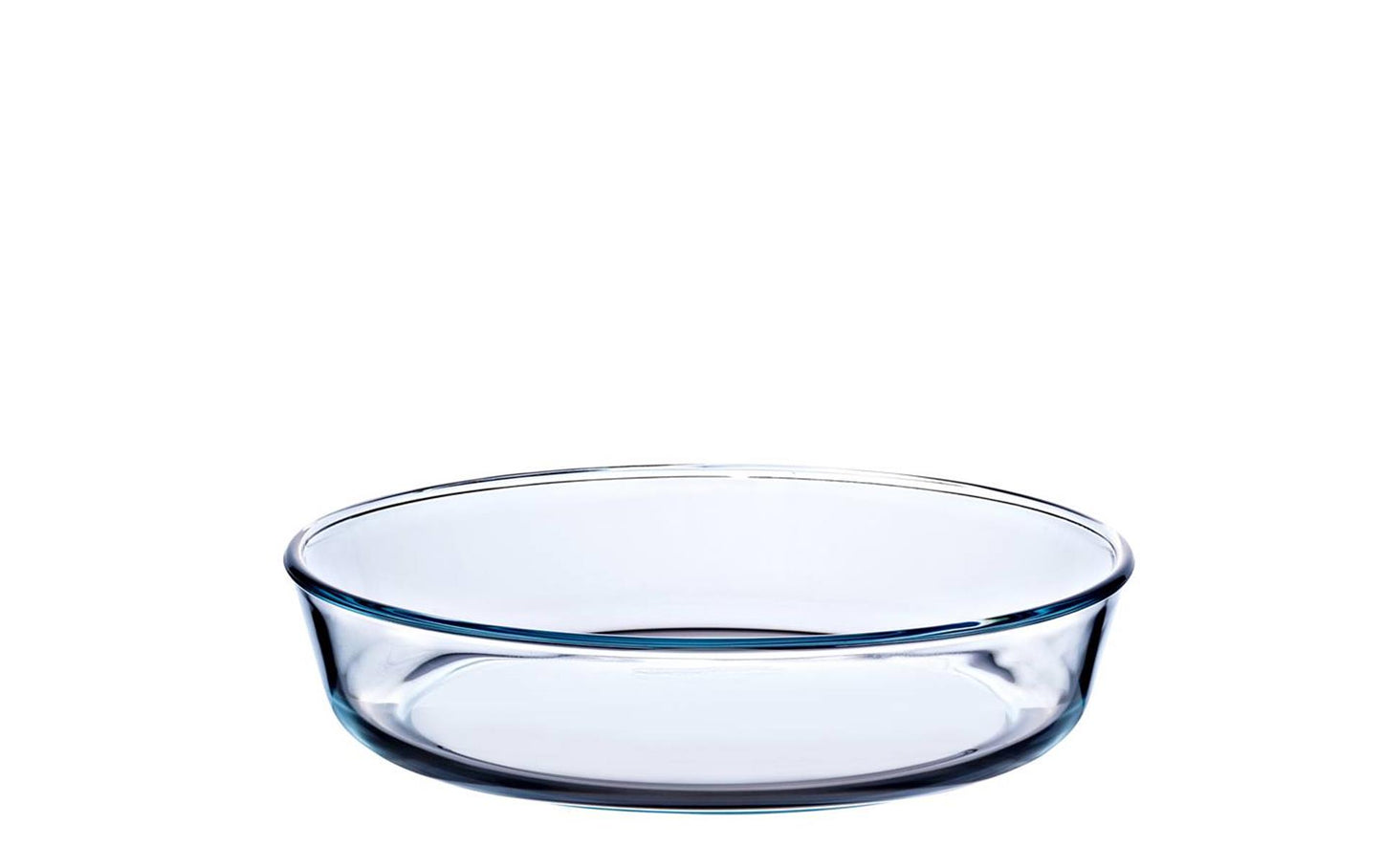 Pyrex-Backform, rund, gerader Rand, 25 cm, Glas