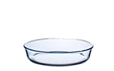 Pyrex-Backform, rund, gerader Rand, 25 cm, Glas