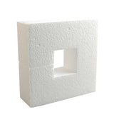Powertex • Styroporquadrat 15x15x4cm - afbeelding 1