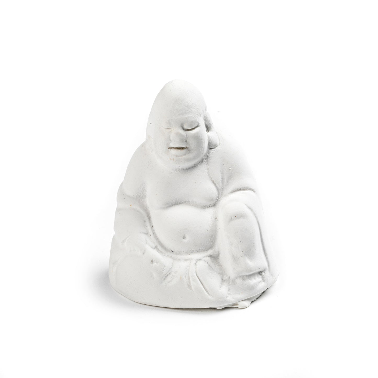 Powertex • Gips lächelnder Buddha 5x5x6cm