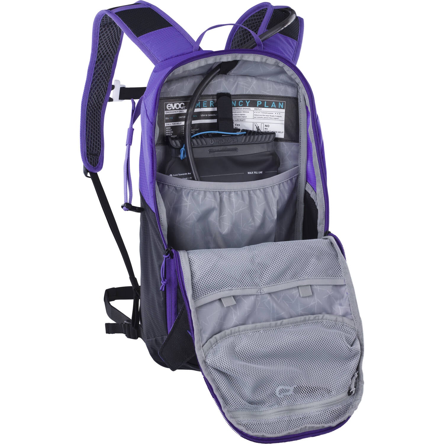 Evoc - Ride 8 Violett - Schwarz 8l