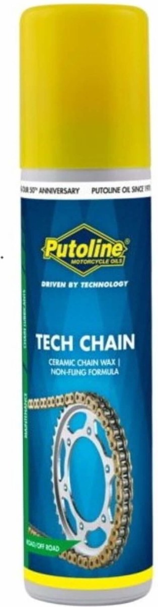 Putoline Kettenspray – Korrosions-Verschleißschutz – wasserabweisend – antimykotisch – 75 ml