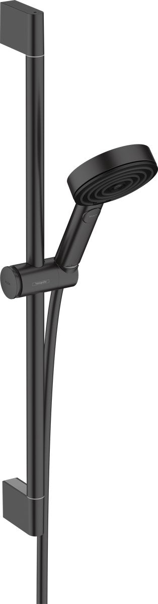 Hansgrohe Pulsify Select s Duschset Relax Ecosmart mit Brausestange 65 cm mattschwarz
