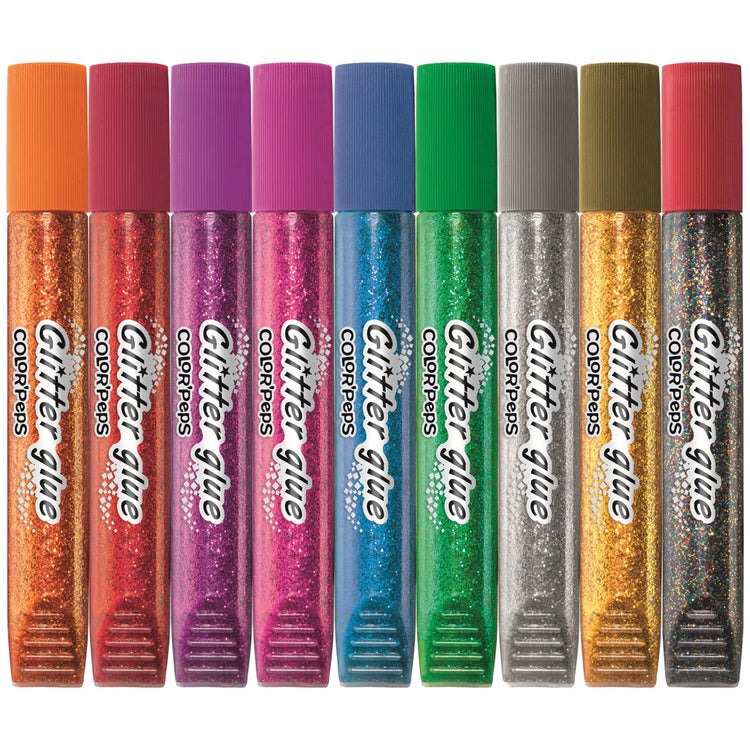 Maped maped color peps glitzer kleber 9 farben 10.5 ml