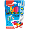 Maped Maped Color #039;Peps Filzstifte, 8 Farben + 2 Marker