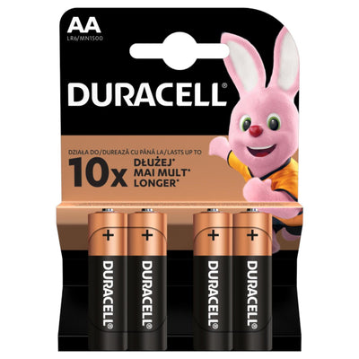 Duracell -Batterie plus AA MN1500 1,5 V LR6 Alkaline (4st)
