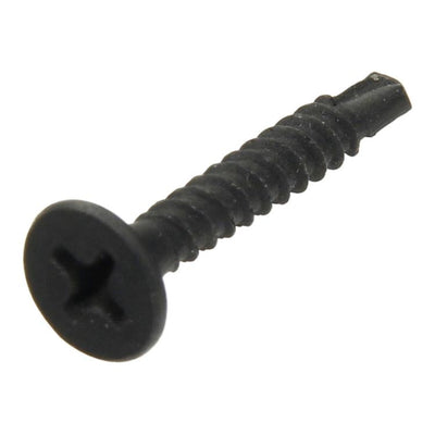 Mack 1020278 – Gipskarton-Scrf-Textpunkt schwarz phosphatiert. 500 Stück 3,5 x 25 mm | 5 Stück