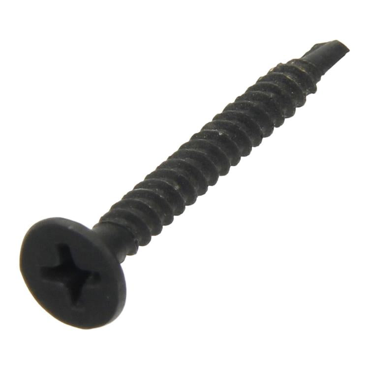 Mack 1020279 – Gipskarton-Scrf-Textpunkt schwarz phosphatiert. 500 Stück 3,5 x 35 mm | 2 Stk
