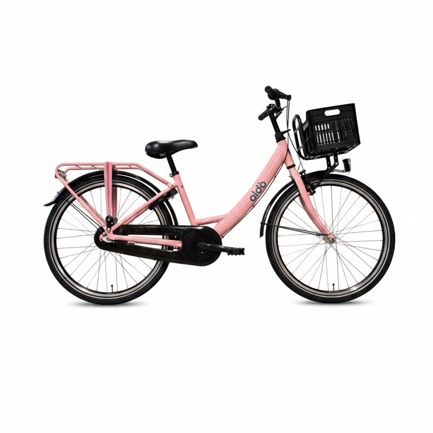 Aldo 24 Zoll Carino Fahrrad Aluminium 3V rosa