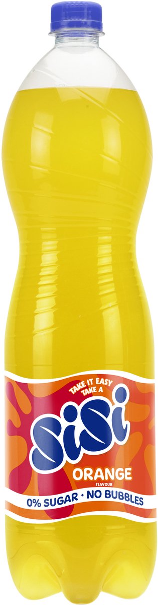 Sisi - Orange - Null Zucker - 6 x 1,5 Liter - Vorteilspack