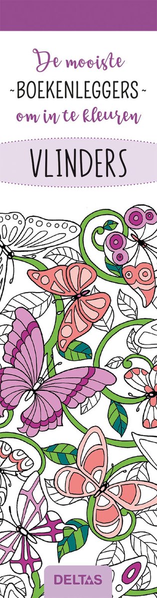 Deltas die schönsten Mallesezeichen zum Ausmalen – Schmetterlinge