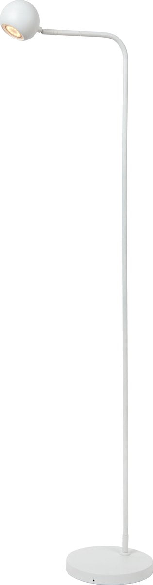 Lucide Comet – wiederaufladbare Stehleuchte – wiederaufladbarer Akku – LED 3 Stufen dimmbar – 1 x 3 W, 2700 K – weiß