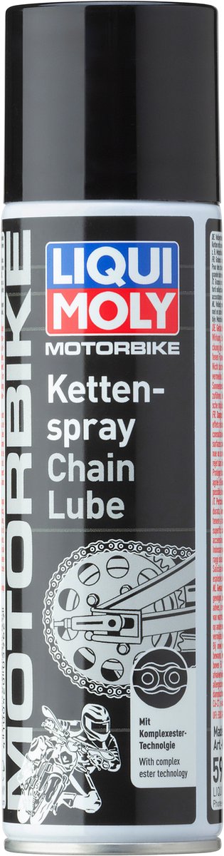 Liqui Moly Motorrad Kettenschmiermittel 250ml vollsynthetisches, extrem haftfähiges und wasserabweisendes Kettenfett