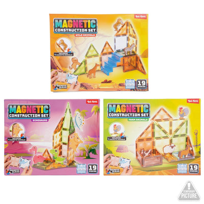 Toi-toys Magnettafeln mit Tieren 19 Stück