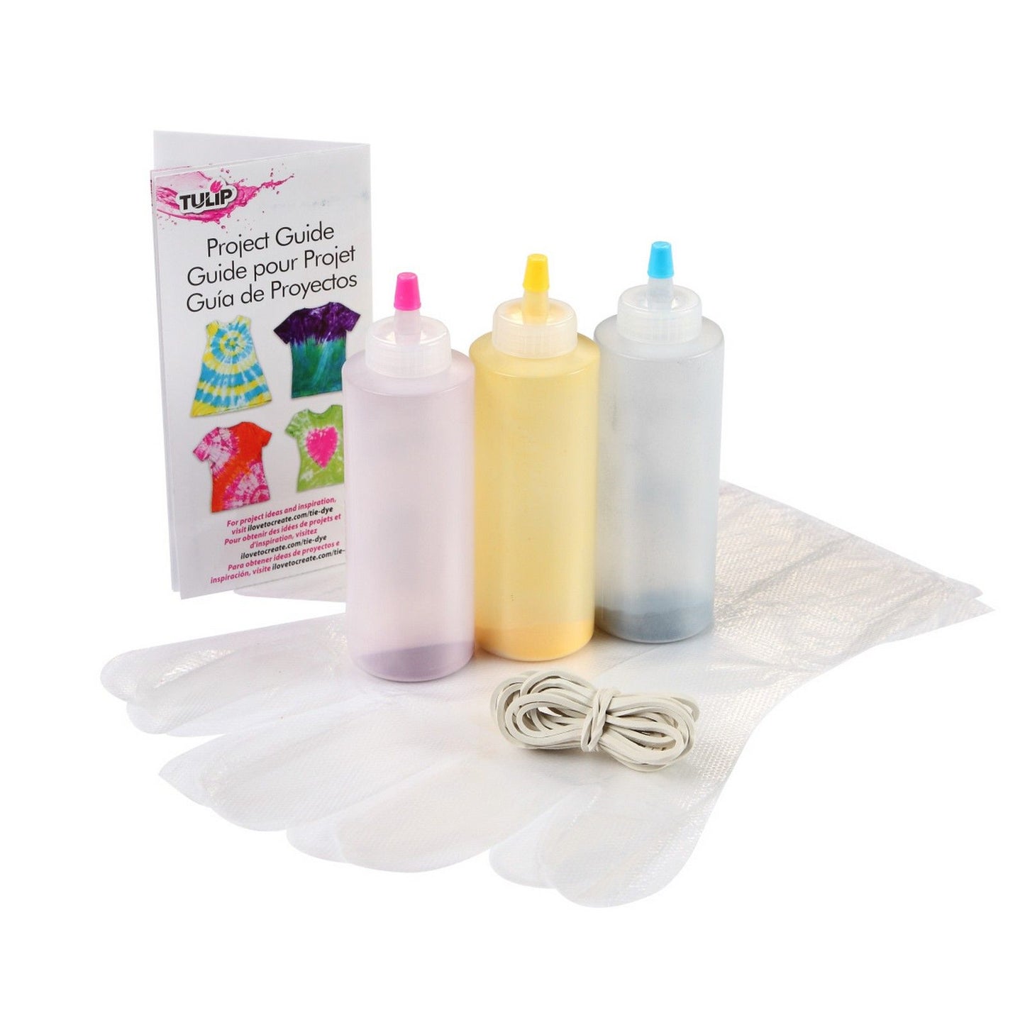 Tulpe Ein-Schritt-Batik-Tulpe • Batik-Set 3 Farben klassisch
