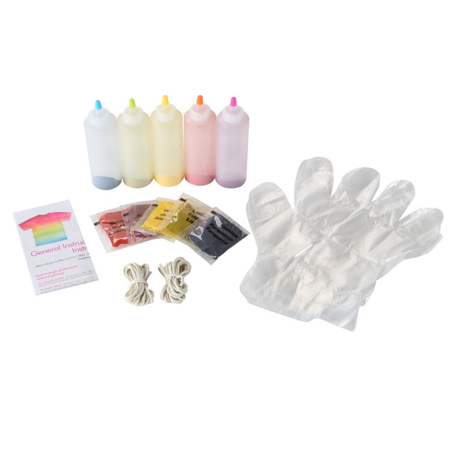 Tulpe Ein-Schritt-Batik-Tulpe • Batik-Set in 5 Neonfarben