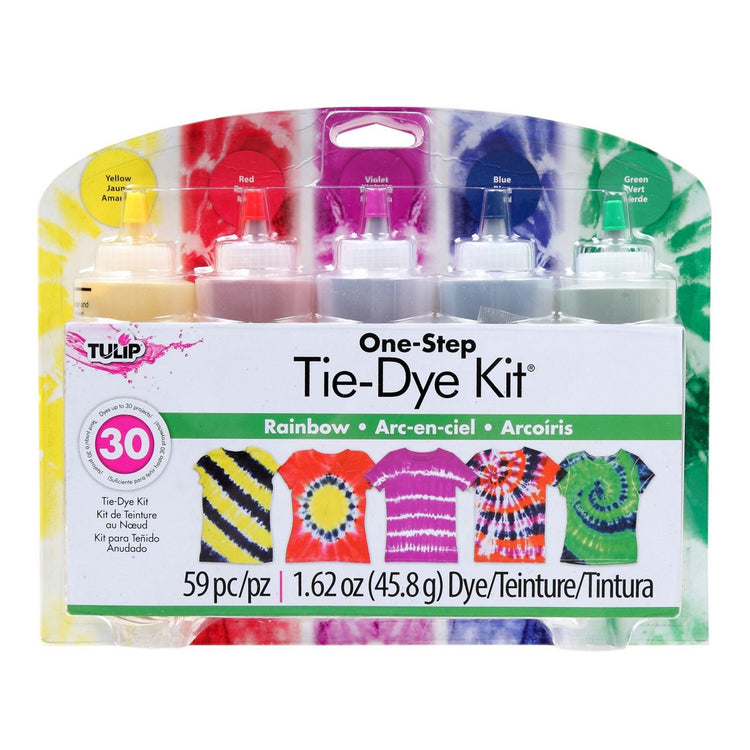 Tulpe One-Step Tie Dye Tulpe • Tie-Dye Kit 5 Farben Regenbogen