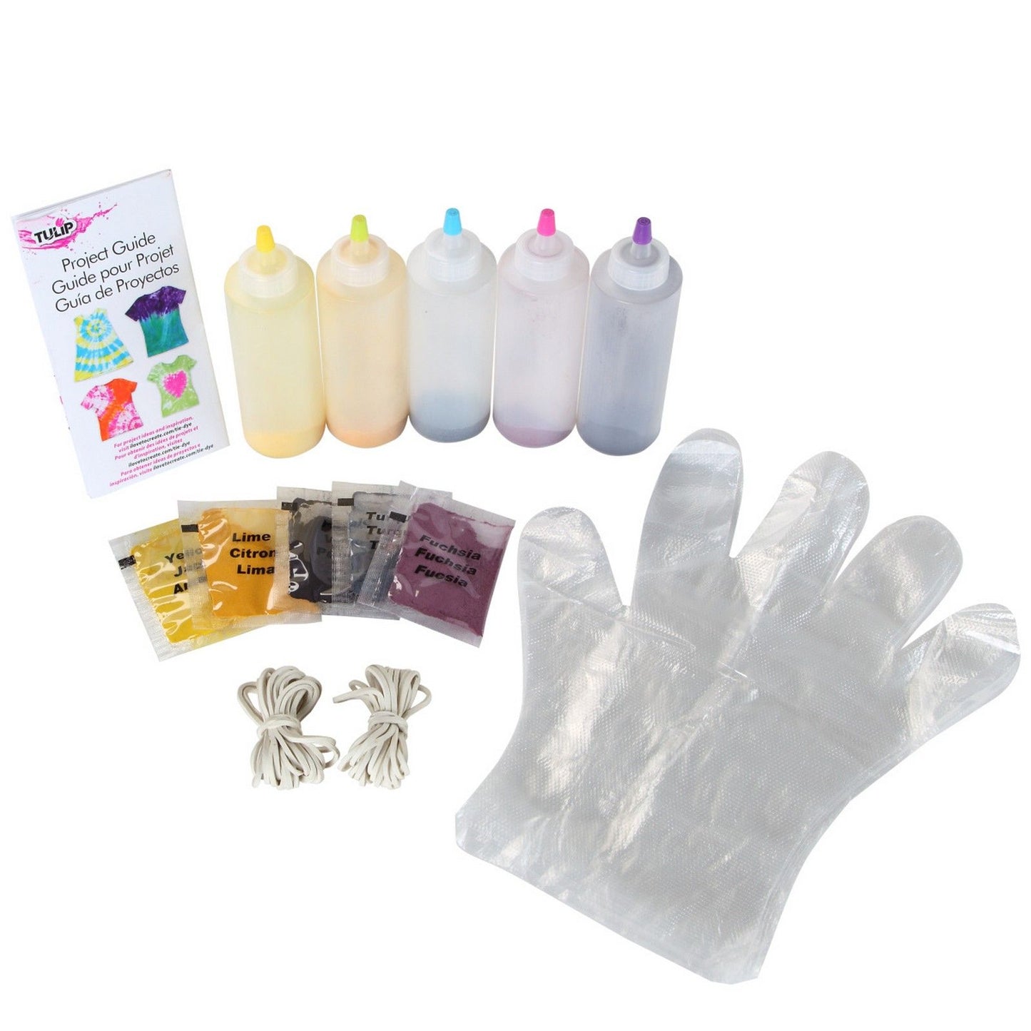 Tulpe Ein-Schritt-Batik-Tulpe • Batik-Set 5 ultimative Farben
