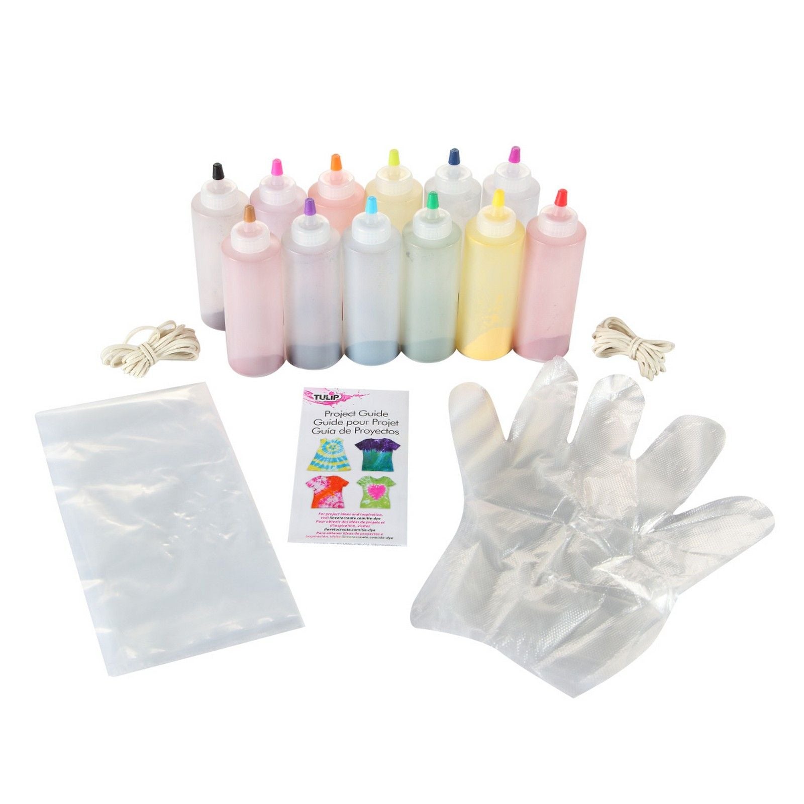 Tulpe Ein-Schritt-Batik-Tulpe • Batik-Set 12 Farben, super groß