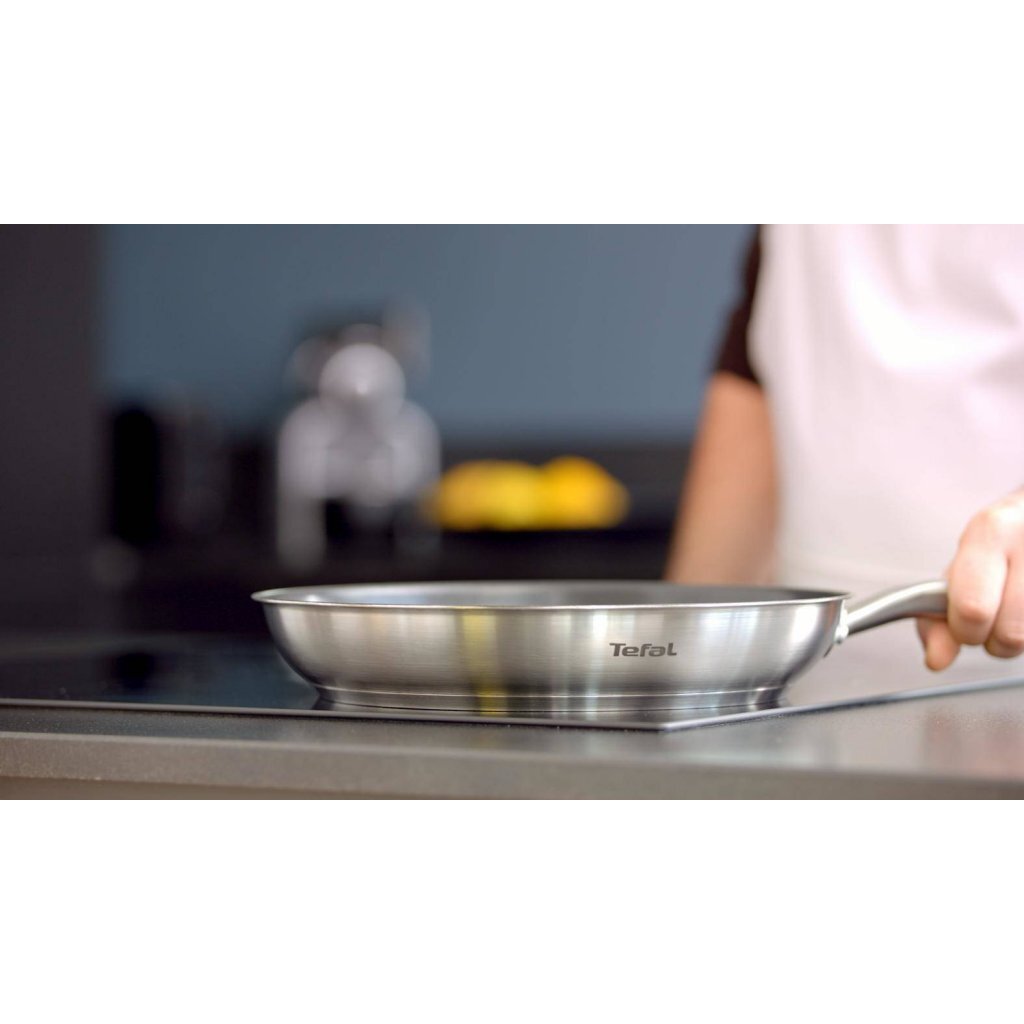 Tefal Cookware Tefal Virtuoso Frittingwanne 28 cm Edelstahl