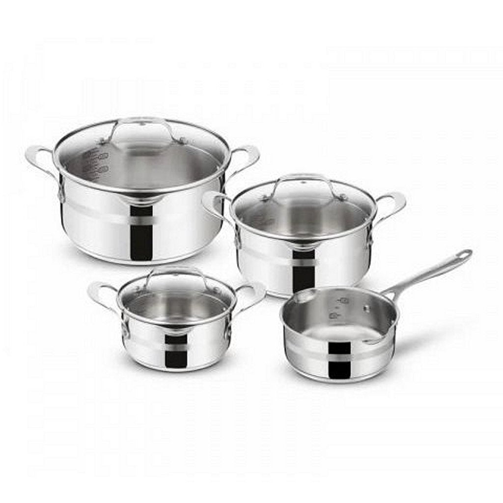Tefal Kookberei Tefal E311S7 Jamie Oliver Cook Pan Set Edelstahl