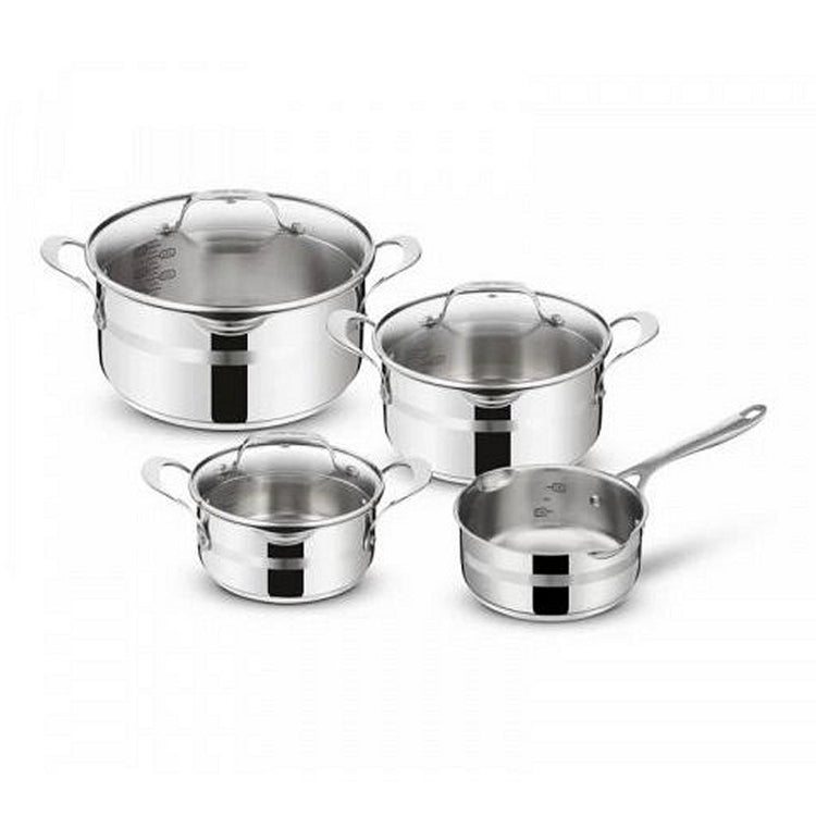 Tefal Kookberei Tefal E311S7 Jamie Oliver Cook Pan Set Edelstahl