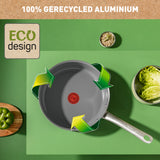 Tefal Tefal C42432 Renew+ Keramic Frying Pan 24 cm mit Deckel - afbeelding 3