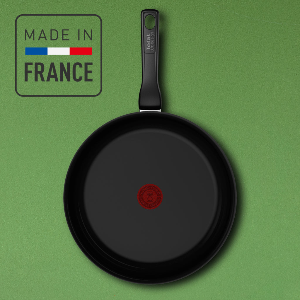 Tefal Cookware Tefal Renew Black Frying Pan 20 cm Schwarz schwarz