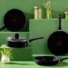Tefal Cookware Tefal Renew Black Wokpan 28 cm Schwarz