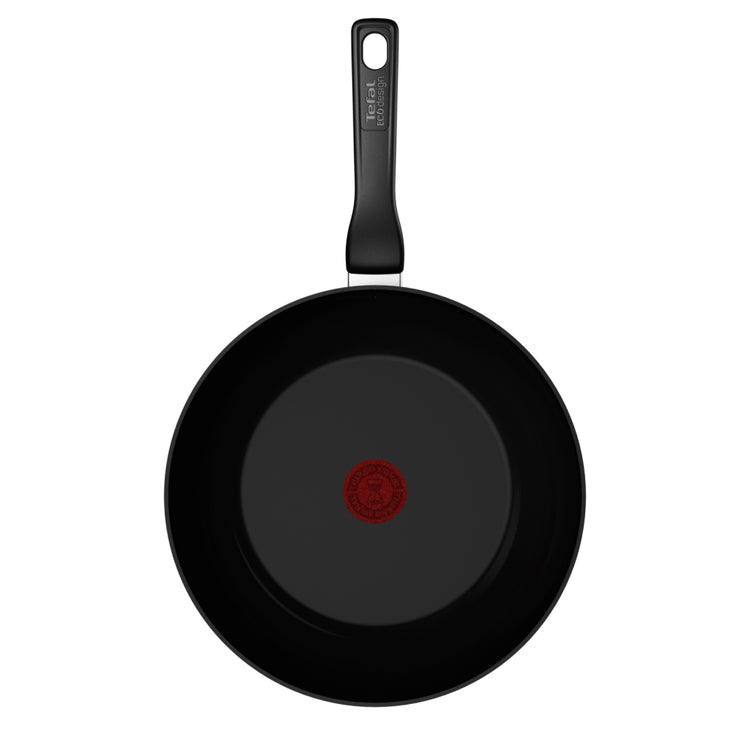 Tefal Cookware Tefal Renew Black Wokpan 28 cm Schwarz