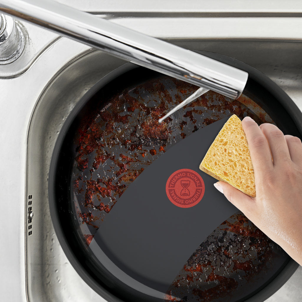 Tefal C47602 Wechseln Sie Schwarze Keramik -Pfanne 20 cm Schwarz