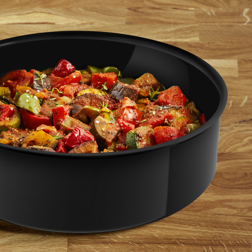 Tefal C47632 Wechseln Sie Schwarze Keramik -Pfanne 24 cm Schwarz