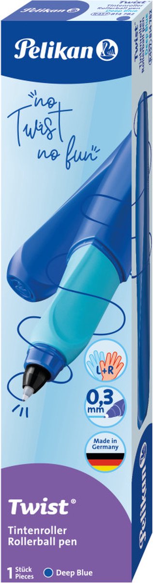 Pelikan Tintenroller Twist tiefblau