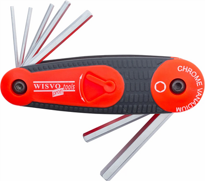 Wisvo Inbus-Set Taschenmesser 7-tlg