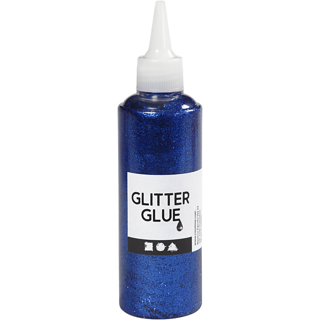 Creativ Company Glitzerkleber, dunkelblau, 118 ml 1 Flasche