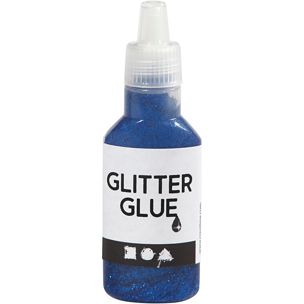 Creativ Company Glitzerkleber, dunkelblau, 25 ml 1 Flasche